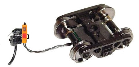 Ring Engineering EOT36O HO Scale End of Train Device w/Standard Wire - Assembled -- Orange Case, 36" Wheels