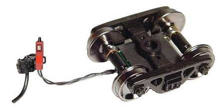 Ring Engineering EOT36R HO Scale End of Train Device w/Standard Wire - Assembled -- Red Case, 36" Wheels