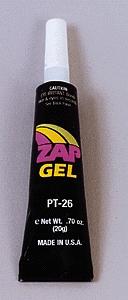 Robart 26 All Scale Zap Gel CA Adhesive -- 1oz 29.6mL