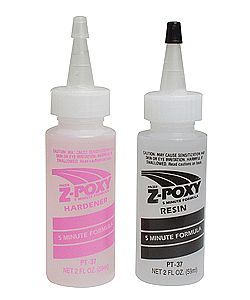 Robart 37 All Scale Z-POXY Zap 5-Minute Epoxy -- 4oz 114mL