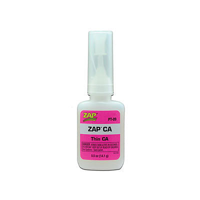 Robart 432 All Scale ZAP/CA Super-Thin Instant Adhesive -- 1/2oz 14.8mL