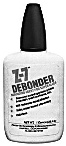 Robart 439 All Scale Z-7 & Debonder Debonding Agent for CA Adhesives -- 1oz 29.6mL