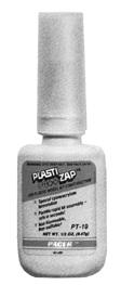 Robart 442 All Scale Plasti-Zap CA++ Instant Plastic Glue -- 1/3oz 9.9mL