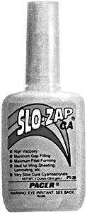 Robart 443 All Scale Slo-Zap-CA Slow-Cure Adhesive -- 1oz 29.6mL