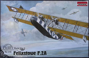 Roden 14 1/72 Felixstowe F2A (Late) Flying Boat BiPlane