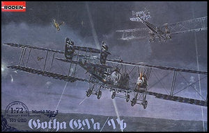 Roden 20 1/72 Gotha G Va/G Vb German BiPlane Bomber