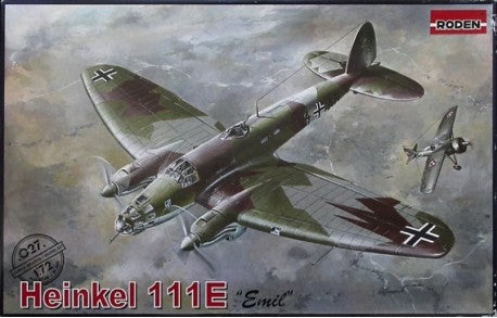 Roden 27 1/72 Heinkel He111E Luftwaffe Bomber