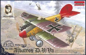 Roden 32 1/72 Albatros D V/D Va German BiPlane Fighter