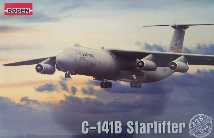 Roden 325 1/144 C141B Starlifter USAF Strategic Airlifter Aircraft