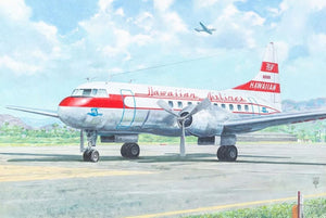 Roden 334 1/144 Convair CV340 Hawaiian Airlines Airliner