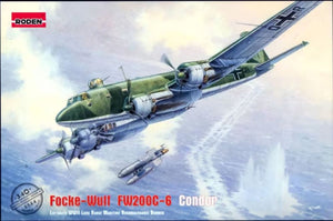 Roden 340 1/144 Focke Wulf Fw200C6 Condor Aircraft