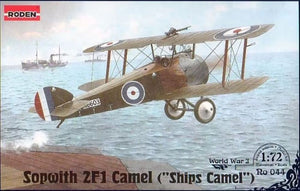 Roden 44 1/72 Sopwith Camel 2F1 Royal AF Fighter