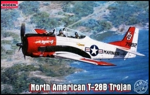 Roden 441 1/48 T28B Trojan USN/USMC Aircraft