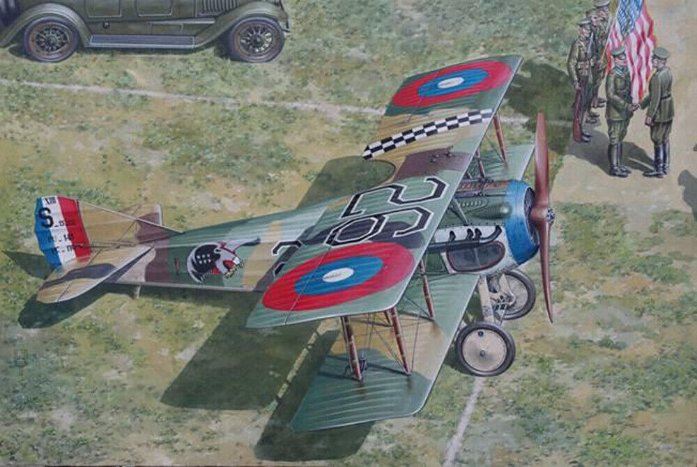 Roden 636 1/32 Spad XIIIc1 WWI French BiPlane Fighter