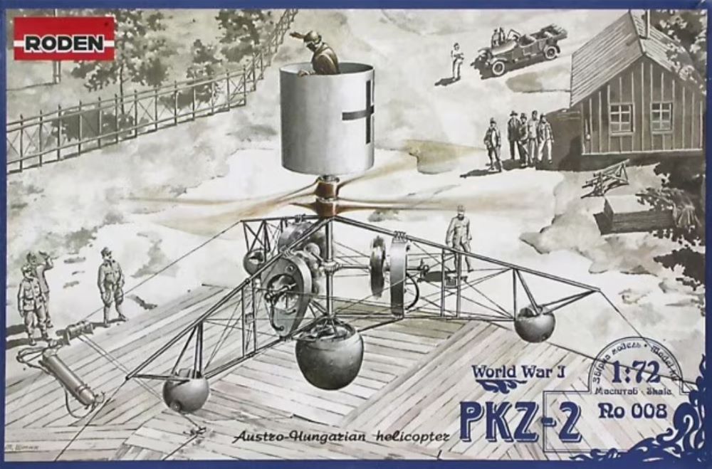 Roden 8 1/72 PKZ2 Tethered Helicopter