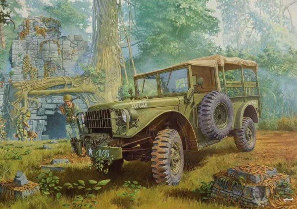 Roden 806 1/35 M37 3/4-Ton 4x4 US Cargo Truck