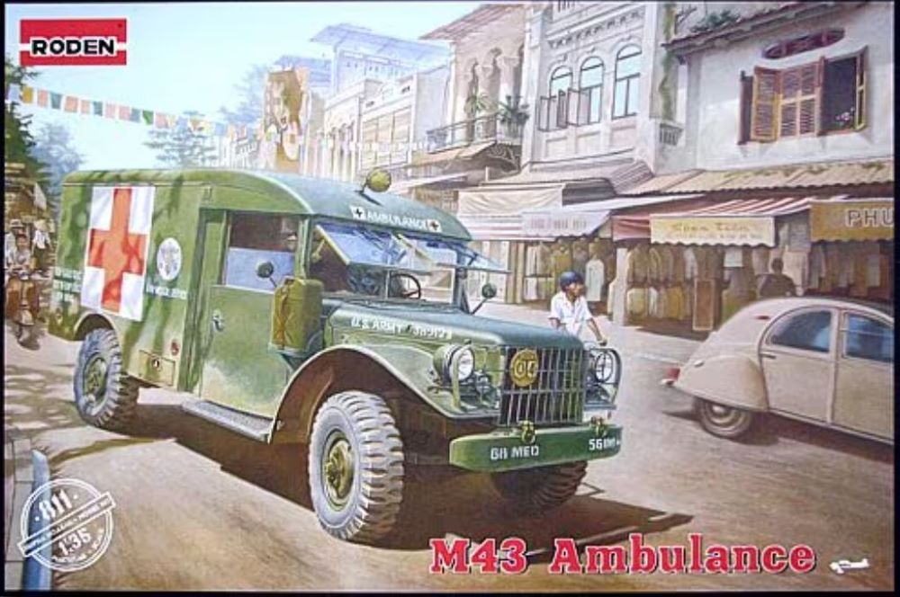 Roden 811 1/35 M43 3/4-Ton 4x4 US Army Ambulance