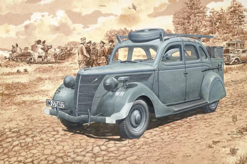 Roden 818 1/35 Ford V8G81A Funkwagen German Communications Vehicle