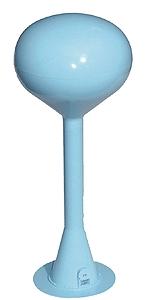 Railtown Models 2904 HO Scale Spherical Water Tower - Kit - 9-3/4" 24.7cm Tall -- Sky Blue