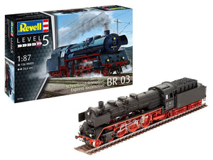 Revell 2166 1/87 BR03 German Express Steam Locomotive w/Tender