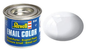 Revell 32101 14ml Enamel Clear Gloss Tinlets (6/Bx)