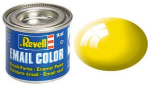 Revell 32112 14ml Enamel Yellow Gloss Tinlets (6/Bx)