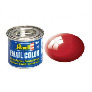 Revell 32134 14ml Enamel Italian Red Gloss Tinlets (6/Bx)