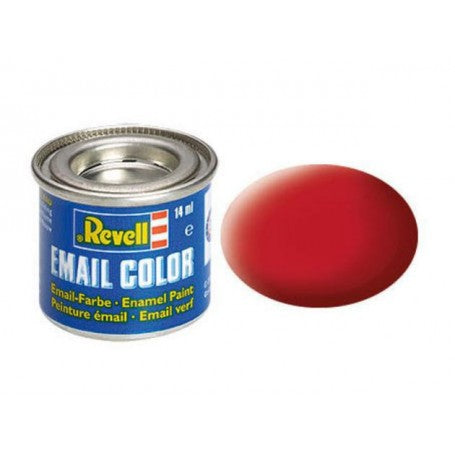 Revell 32136 14ml Enamel Carmine Red Mat Tinlets (6/Bx)