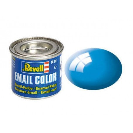 Revell 32150 14ml Enamel Light Blue Gloss Tinlets (6/Bx)