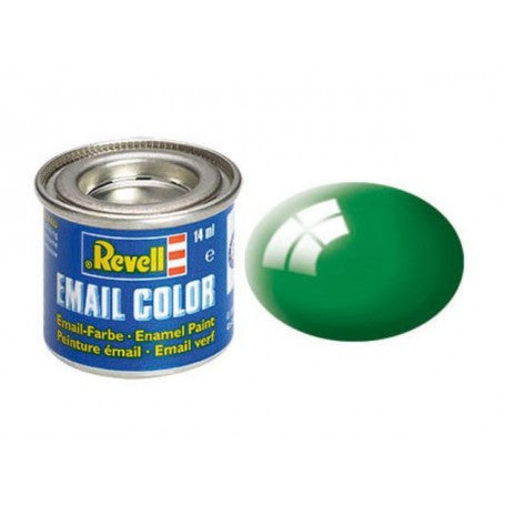 Revell 32161 14ml Enamel Emerald Green Gloss Tinlets (6/Bx)