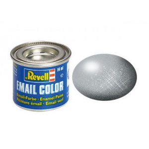 Revell 32190 14ml Enamel Silver Metallic Tinlets (6/Bx)