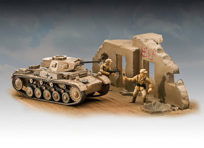 Revell 3229 1/76 PzKpfw II Ausf F WWII Tank