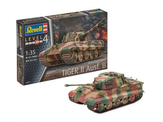 Revell 3249 1/35 Tiger II Ausf B Tank w/Henschel Turret