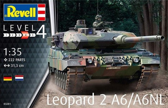 Revell 3281 1/35 Leopard 2A6/A6NL Tank