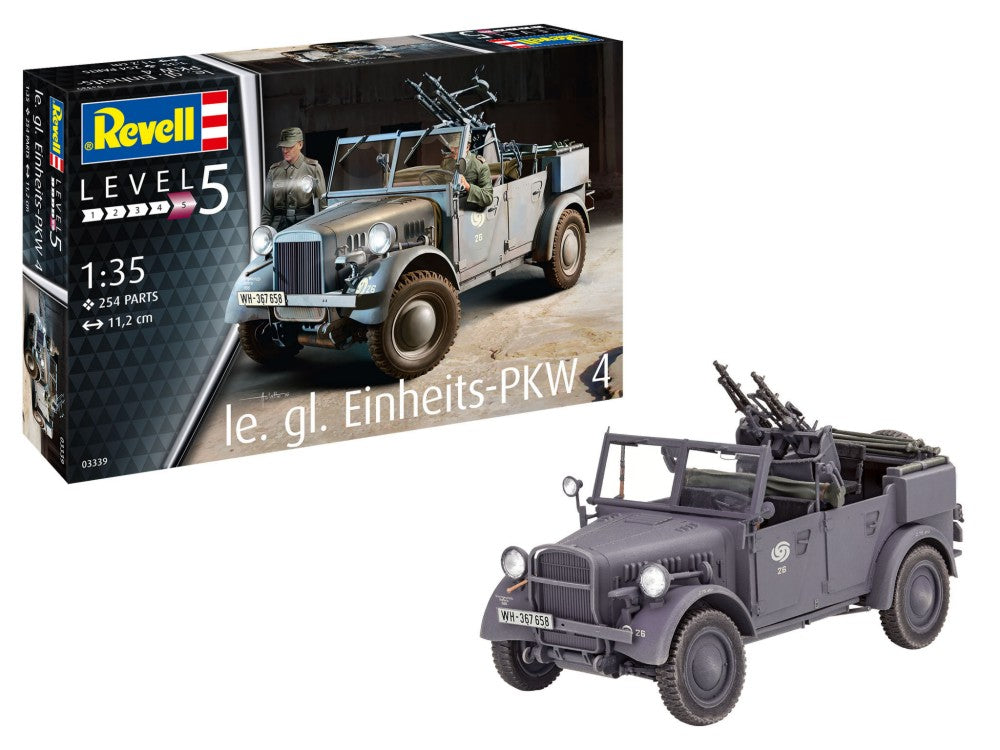 Revell 3339 1/35 Einheits PKW 4 Military Vehicle