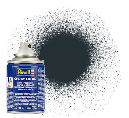 Revell 34109 100ml Acrylic Anthracite Grey Mat Spray (2/Bx)