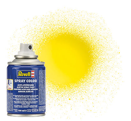 Revell 34112 100ml Acrylic Yellow Gloss Spray (2/Bx)