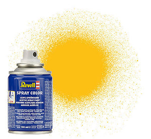 Revell 34115 100ml Acrylic Yellow Mat Spray (2/Bx)