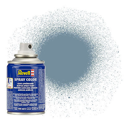 Revell 34157 100ml Acrylic Grey Mat Spray (2/Bx)