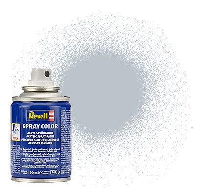 Revell 34199 100ml Acrylic Aluminum Metallic Spray (2/Bx)