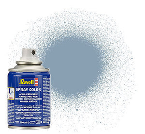 Revell 34374 100ml Acrylic Grey Silk Spray (2/Bx)