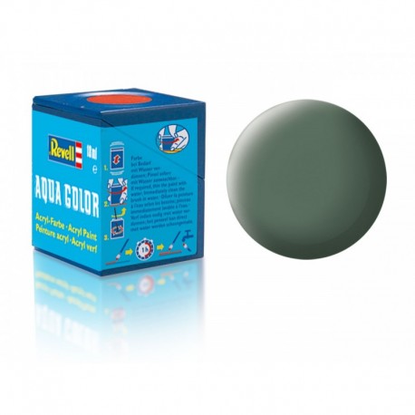 Revell 36167 18ml Bottle Acrylic Greenish Grey Mat (6/Bx)