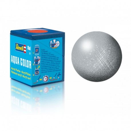 Revell 36190 18ml Bottle Acrylic Silver Metallic (6/Bx)