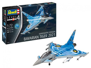 Revell 3818 1/72 Eurofighter Typhoon Bavarian Tiger 2021 Aircraft