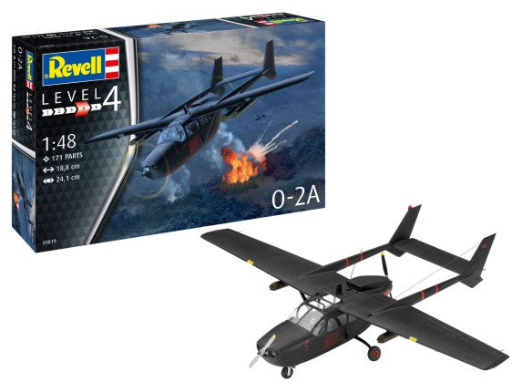 Revell 3819 1/48 O2A Skymaster Aircraft