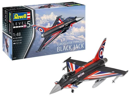 Revell 3820 1/48 Eurofighter Typhoon Black Jack Single Seater Aircraft