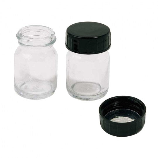 Revell 38300 25ml Clear Jar w/Lid (6/Bx)