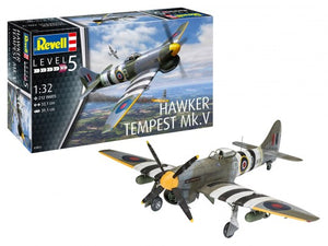 Revell 3851 1/32 Hawker Tempest Mk V Fighter