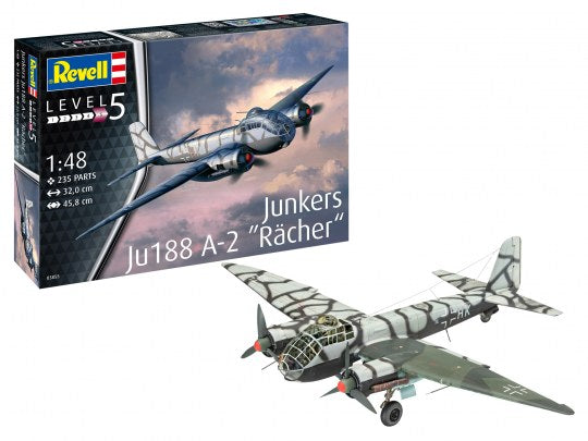 Revell 3855 1/48 Junkers Ju188A2 Racher Aircraft
