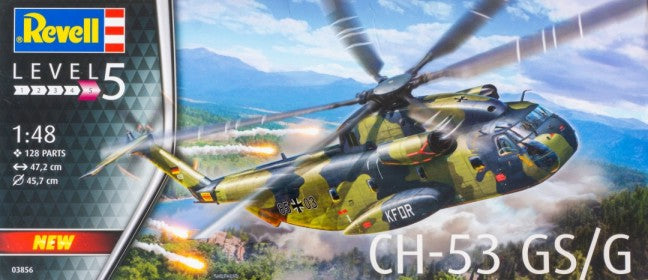 Revell 3856 1/48 CH53GS/G Military Helicopter